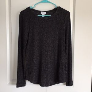 Charcoal gray sweater